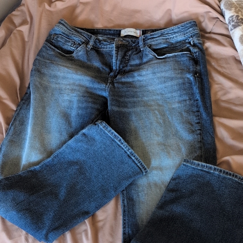 W DEPARTWEST MEN'S SEEKER BLUE JEANS 34R